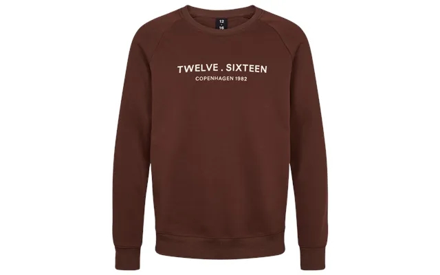 Twelve Sixteen Sweatshirt M. Brun 100% Bomuld - product image