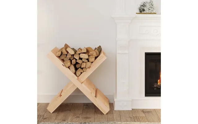 Vidaxl firewood rack 47x39,5x48 cm massively pine product image
