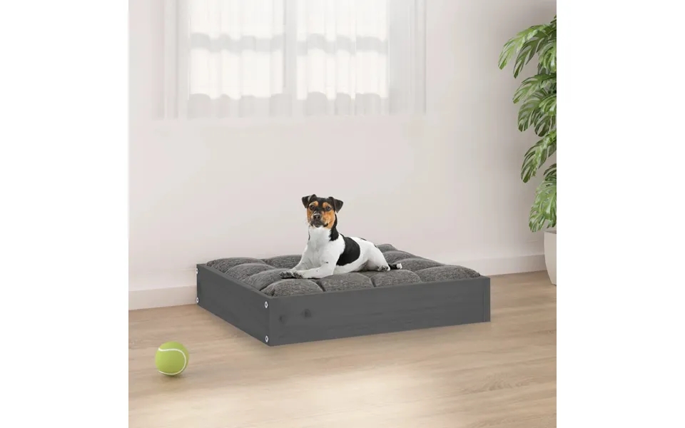 Vidaxl dog bed 51,5x44x9 cm massively pine gray