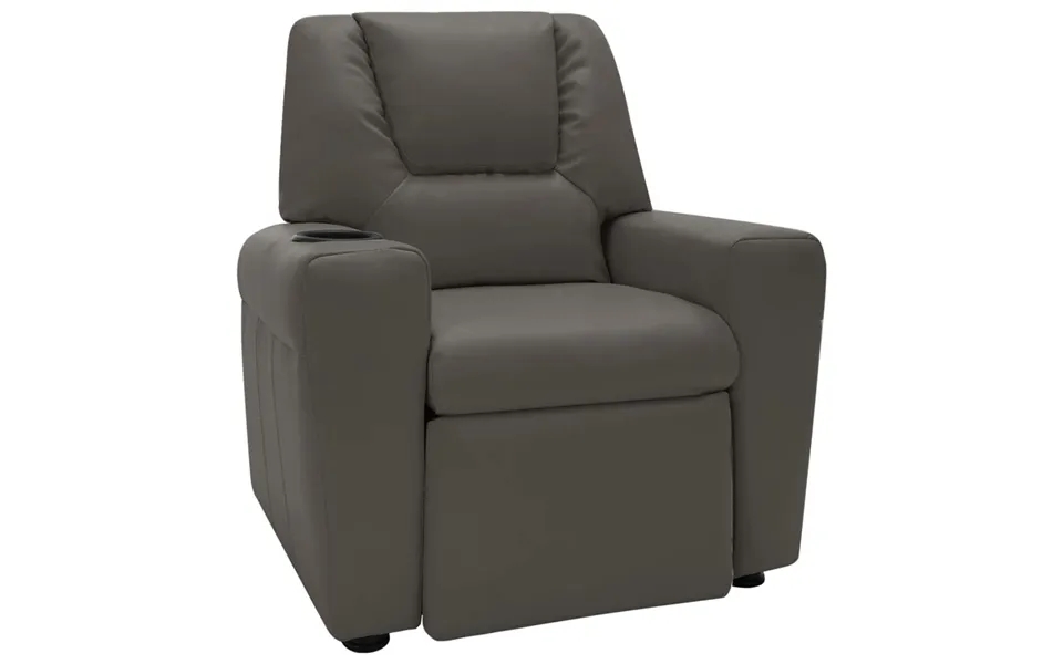 Vidaxl armchair to children imitation leather anthracite