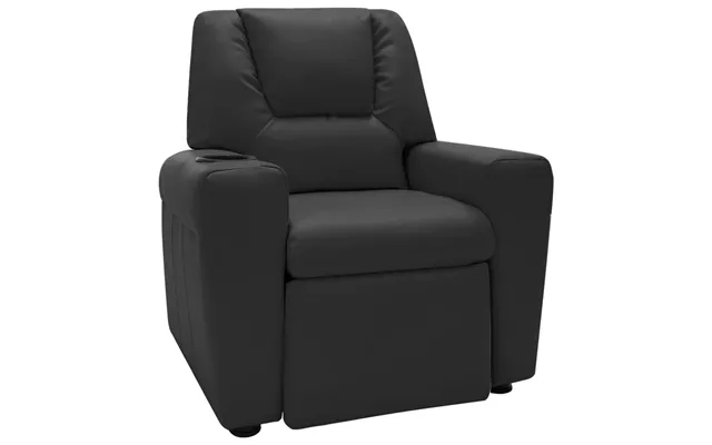 Vidaxl armchair to children imitation leather black product image