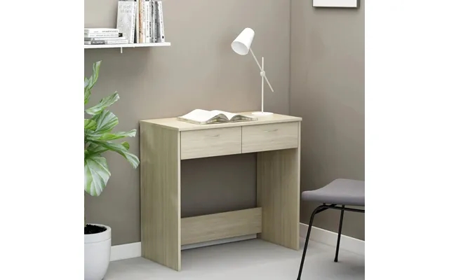 Vidaxl desk 80x40x75 cm designed wood sonoma oak product image