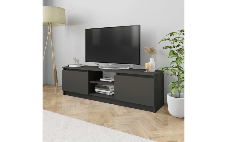 Vidaxl tv cabinet 120x30x35,5 cm designed wood gray