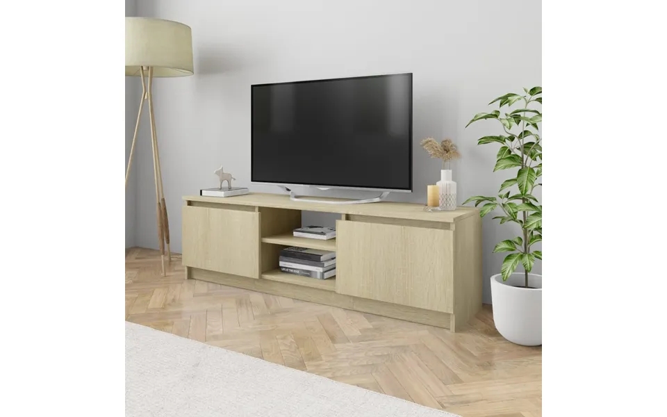 Vidaxl tv cabinet 120x30x35,5 cm designed wood sonoma oak