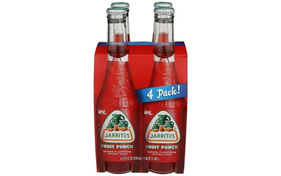 12.5 Oz Fruit Punch Beverage - 4 Per Pack