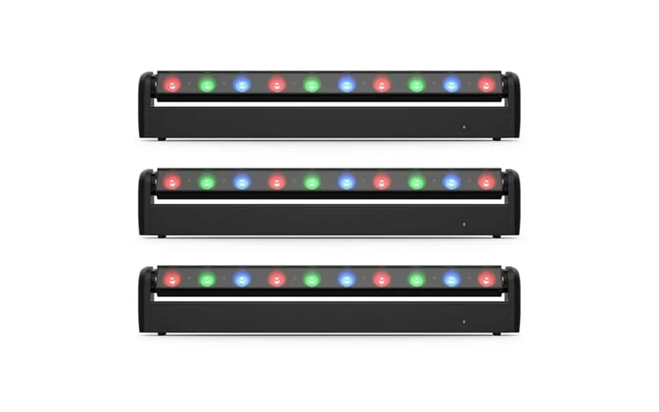 3 Chauvet Dj Colorband Pix-m Ils Rgb Led Moving Strip Effect Blinder Wash Lights