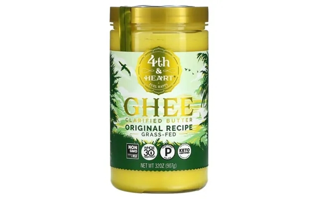 4th & Heart Ghee Clarified Butter Original Recipe 32 Oz 907 G product image