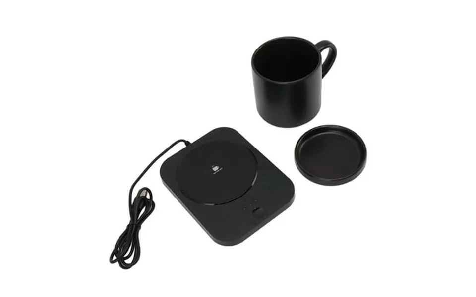 55 Mug Warmer Usb Powered Milk Cup Warmer With 3 Temperature Settings For Home And Office Desk Use Black