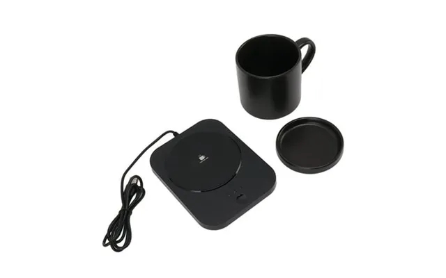 55 Mug Warmer Usb Powered Milk Cup Warmer With 3 Temperature Settings For Home And Office Desk Use Black product image