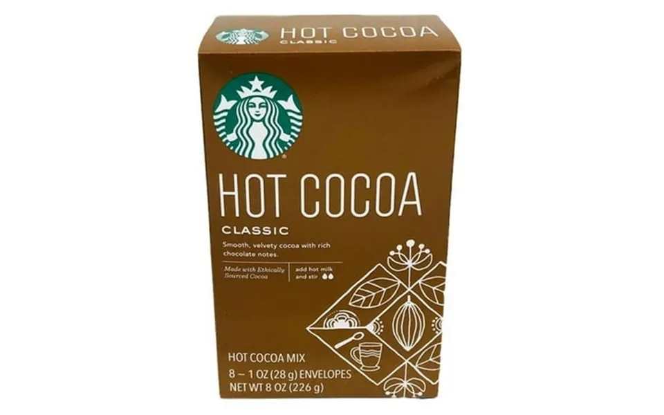 8 Oz 8 Piece Double Chocolate Hot Cocoa Mix - Pack Of 6