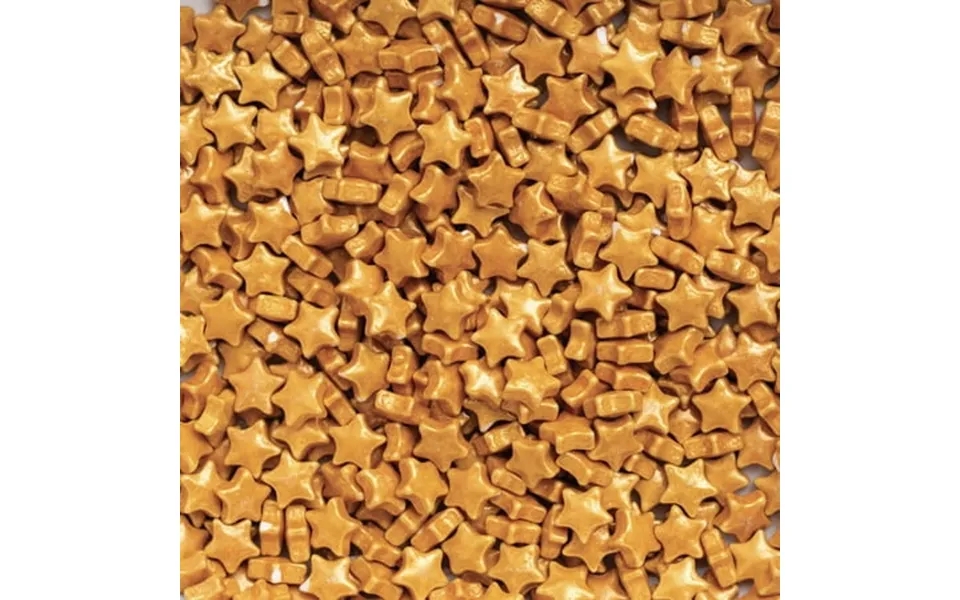 Ac Food Crafting Bulk Pearlized Cut Dough Sprinkles 25lbs-star - Gold