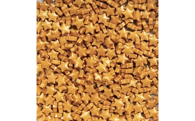 Ac Food Crafting Bulk Pearlized Cut Dough Sprinkles 25lbs-star - Gold product image