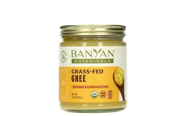 Banyan Botanicals Grass-fed Ghee Original Cultured Organic Ghee Clarified Butter Tasty Oil & Butter Alternative For Cook product image