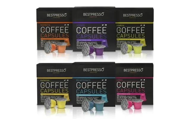 Bestpresso Variety Pack Capsules Coffee Bst06104 product image