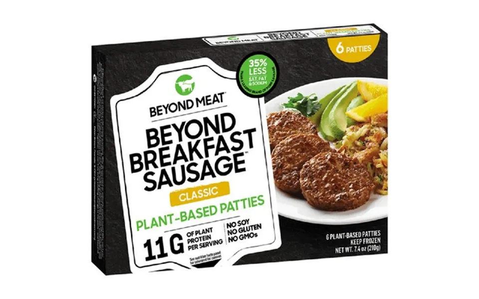 Beyond Meat Plant Based Breakfast Sausage Patties 7.4 Oz Pack Of 12