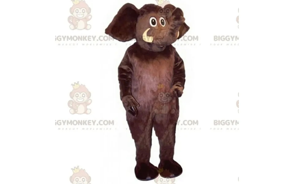 Black Elephant Biggymonkey Mascot Costume