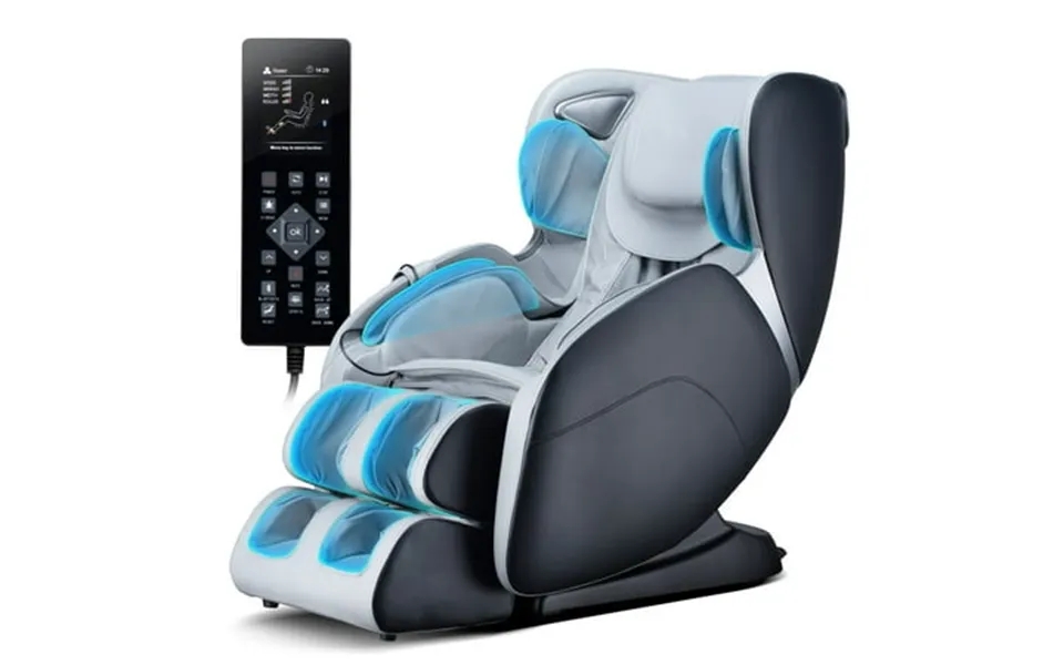 Bosscare 3d Full Body Massage Chair Sl Track Zero Gravity Shiatsu With Bluetooth And Heating Black