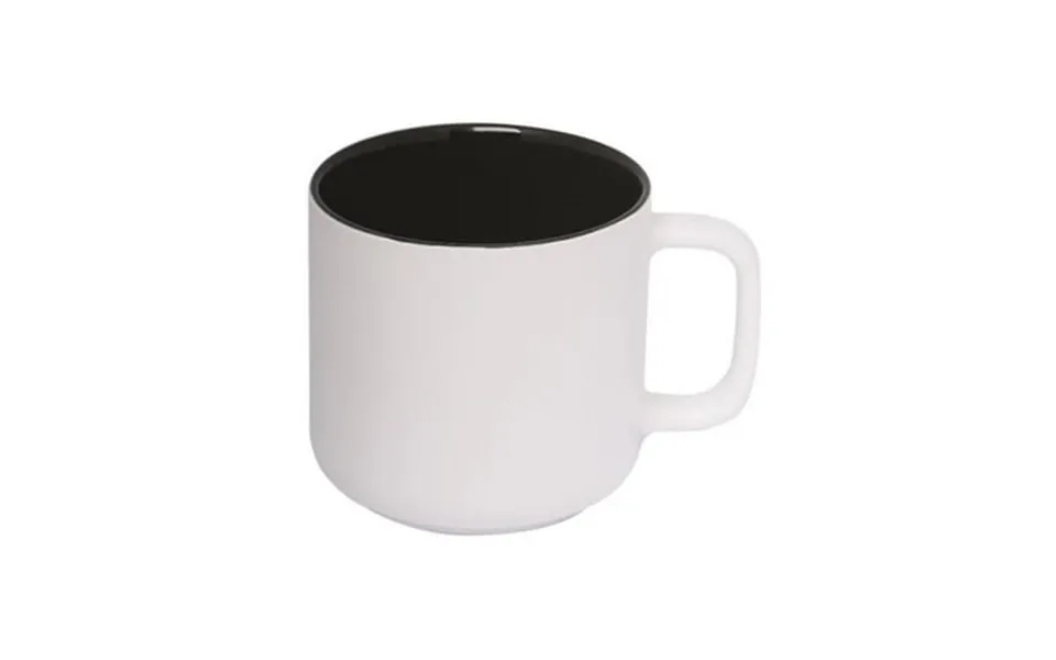 Bowery 400 Ml 13.5 Oz Stoneware Mug - Black