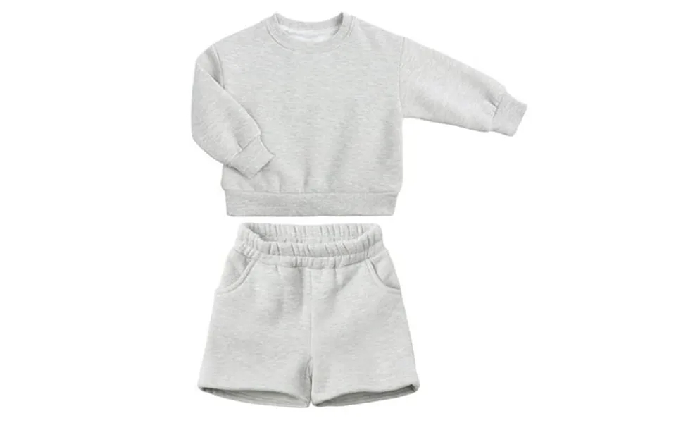 Boys Girls Fall Sweatsuits - Zyoiszvq Casual Long Sleeve Crewneck Sweatshirt Short Sets 1-14y