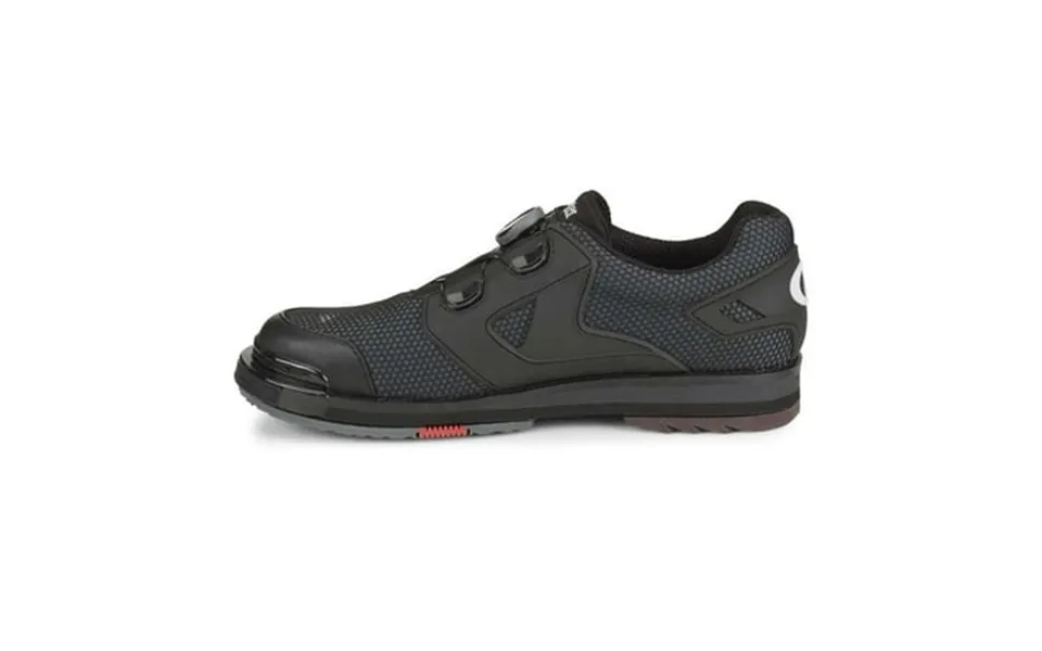 Dexter Mens Sst 8 Power Frame Boa Bowling Shoes- Grey Black 14