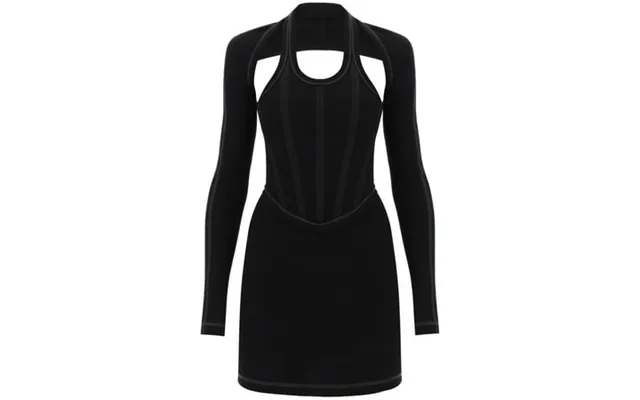 Dion Lee Modular Corset Minidress In Cotton Rib Women product image