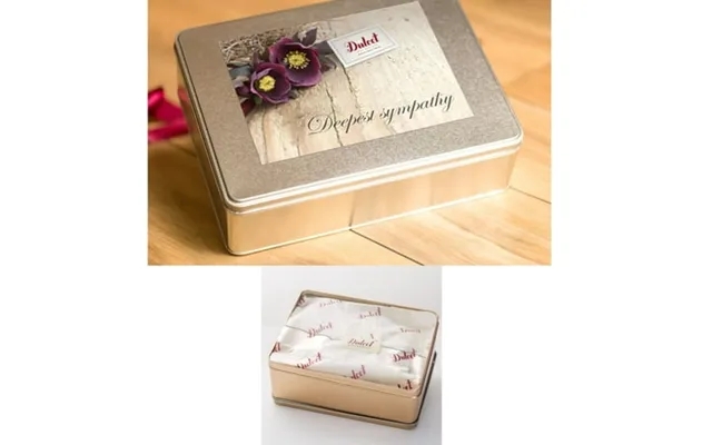 Dulcet Gift Baskets Sympathy Delightful Sweets Sampler Gift Tin product image