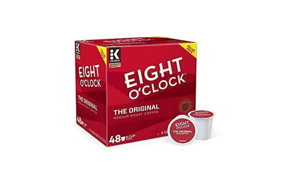 Eight O Clock Coffee The Original Single-serve Keurig K-cup Pods Medium Roast Coffee 48 Count