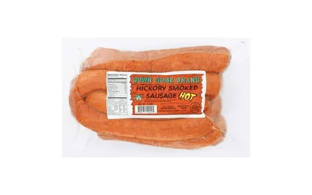 Frozen Down Home Hickory Smoked Pork Sausage - Hot 5 Lb product image