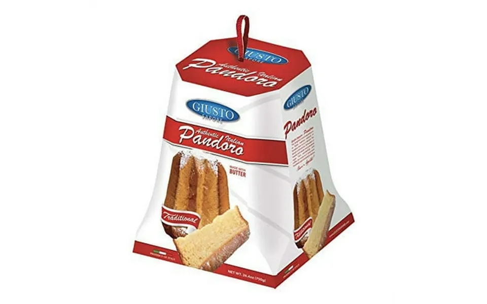 Giusto Sapore Italian Pandoro Premium Gourmet Bread 26.4oz. - Traditional Dessert