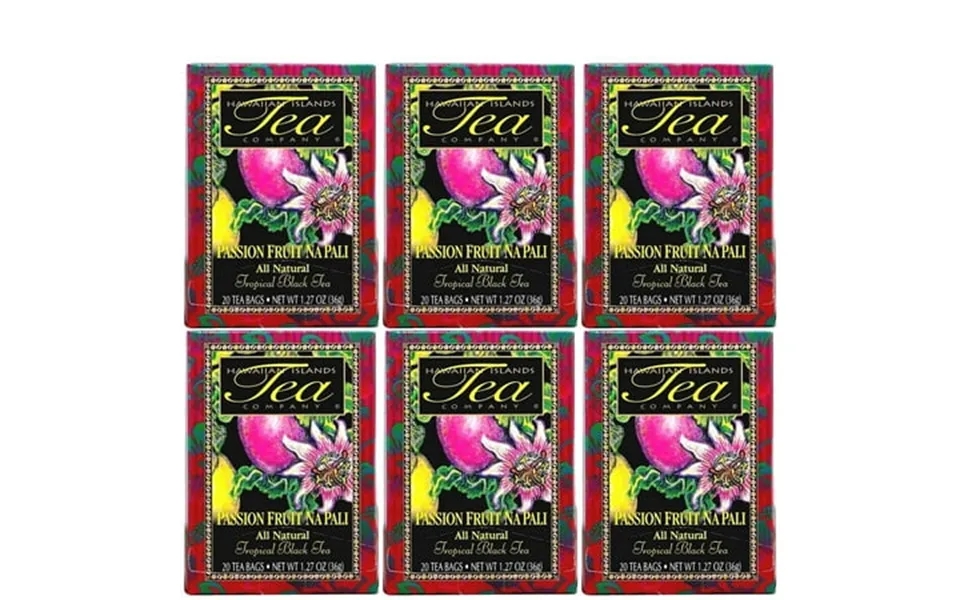 Hawaiian Islands Tea Passion Fruit Napoli 2 Ounce Pack Of 6