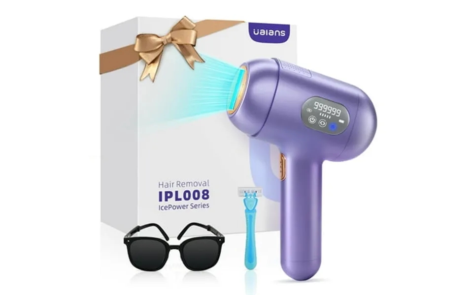 Ipl Laser Hair Removal Device Cordless Ice-cooling Hair Remover Painless & Permanent For Women And Men 3 Weeks Faster Ef