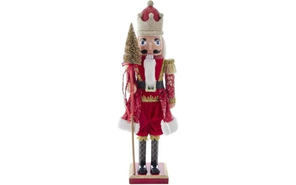 Kurt S. Adler 24-inch Plastic Red And Gold King Nutcracker