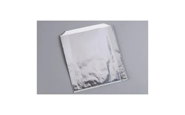 Laminated Sandwich Bag Plain Silver 6 X2 X8 Jumbo Size 1000 Bags Per Case product image