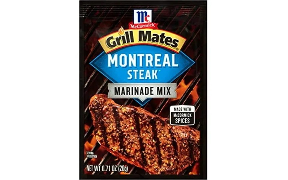 Mccormick Montreal Steak Grill Mates Marinade Mix 0.71 Oz Pack Of 12