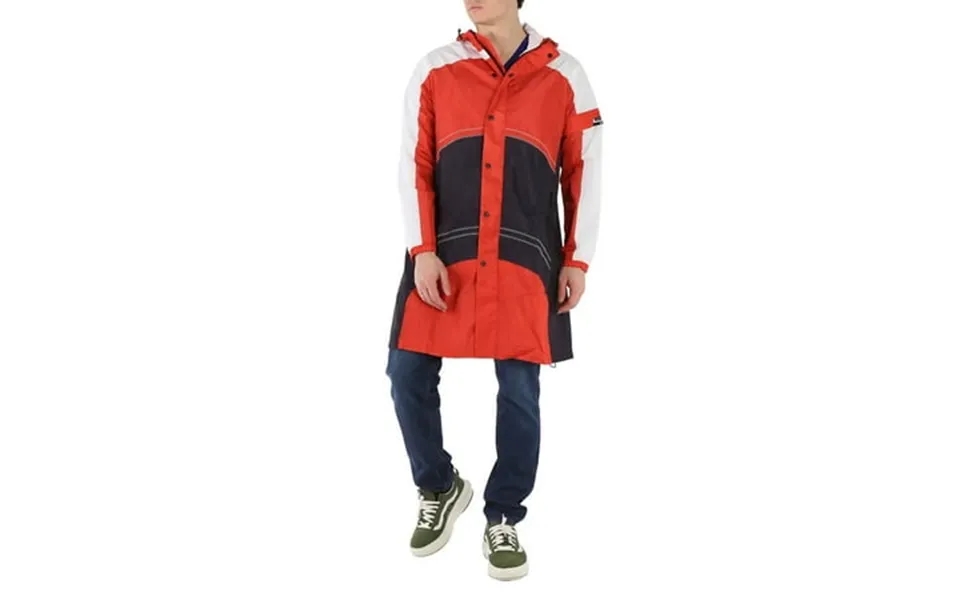 Moncler Aneides Giubbotto Colorblock Hooed Parka Coat Brand Size 3 Large