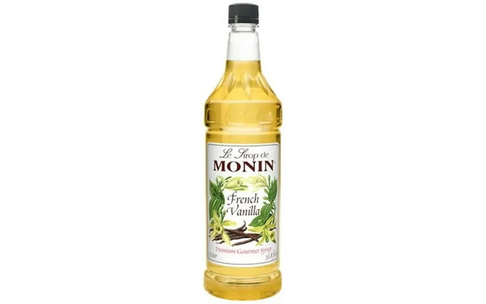 Monin French Vanilla Syrup 1 Liter -- 4 Per Case.