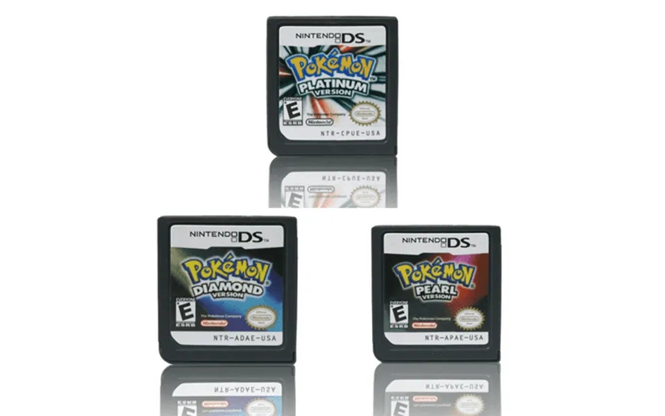 Nds Game Us Version Of Pokemon Platinum & Diamond & Pearl 3pcs Set Ds For Nds Ndsi 3ds