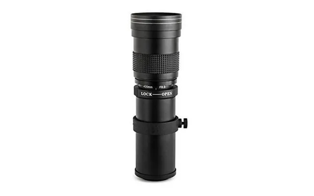 Opteka 420-800mm F 8.3 Hd Telephoto Zoom Lens For Nikon D4s D4 D3x Df D810 D800 D750 D610 D600 D810 D800 D720 product image