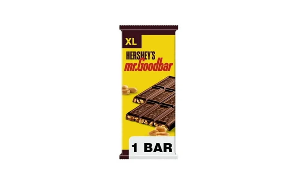 Pack Of 2 Hershey S Mr. Goodbar Chocolate With Peanuts Xl Candy Bar 4