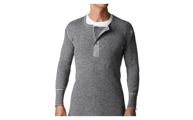 Stanfield S Men S Big N Tall Thermal Heavy Weight Rib Knit Wool Henley product image