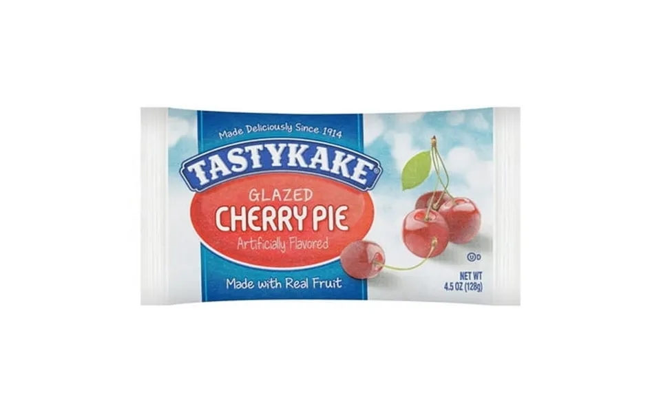 Tastykake Glazed Cherry Pies 3-pack 4.5 Ounce