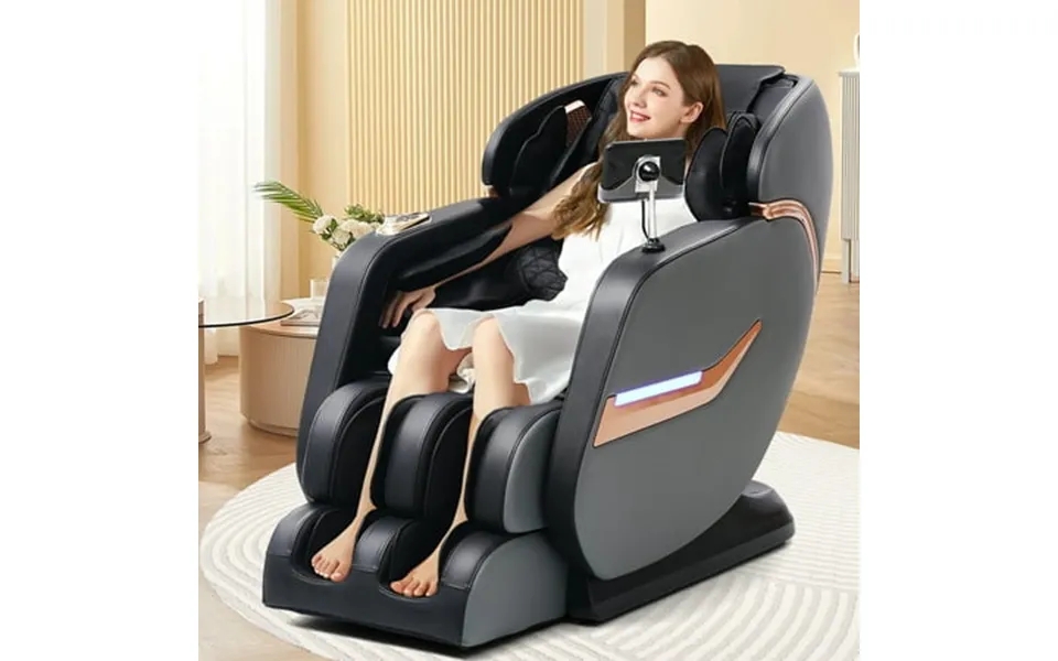 Tekamon 4d Massage Chair Full Body Massage Zero Gravity Recliner With 5 Massage Techniques Heating Bluetooth Speaker Air