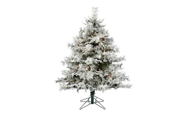 Vickerman 7.5 X 65 Flocked Cheshire Instant Connect Artificial Christmas Tree Clear Dura-lit Mini Lights product image