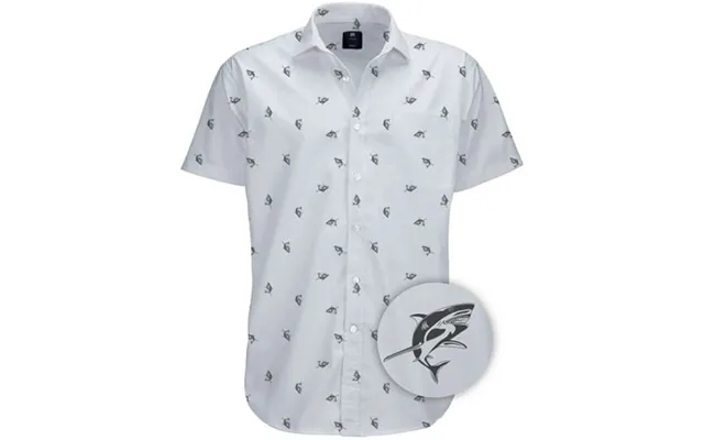 Visive Mens Big And Tall Short Sleeve Button Shirt Printed Shark Shirts product image