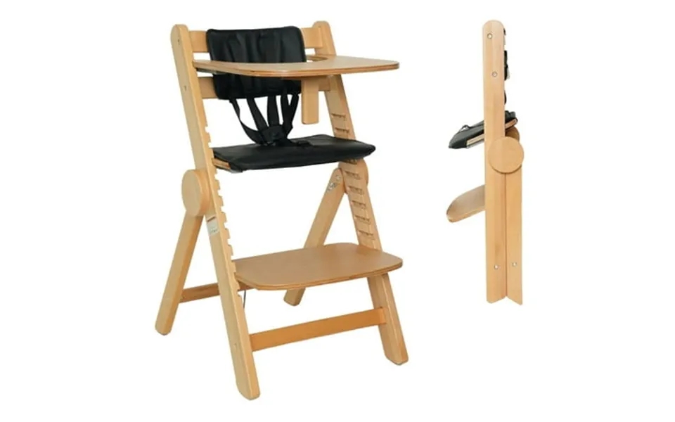 Wanan High Chair 3-in-1 High Chairs For Babies And Toddlers With Removable Backrest And Tray Wooden High Chair With Adju