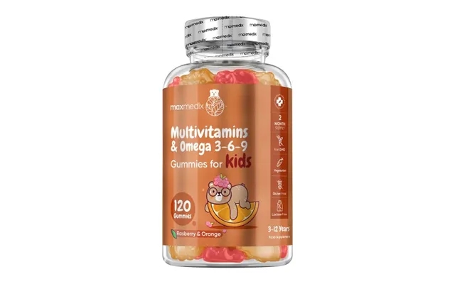 Børne Multivitamin Og Omega 3-6-9 Gummies product image