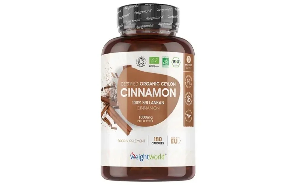 Organic cinnamon capsules