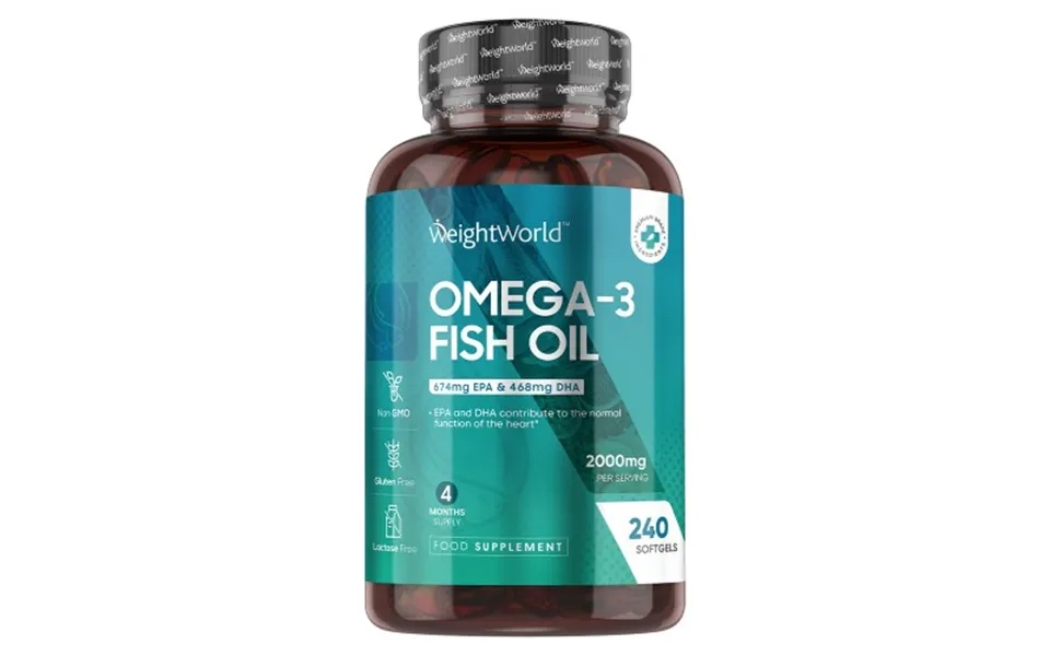 Omega 3 Fiskeolie Kapsler