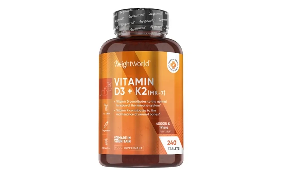 Vitamin D3 K2 Tabletter