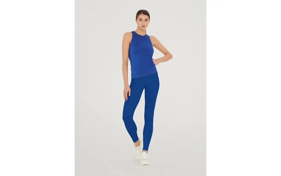 Wolford - thé workout leggings, woman, sodalite blue, size xs